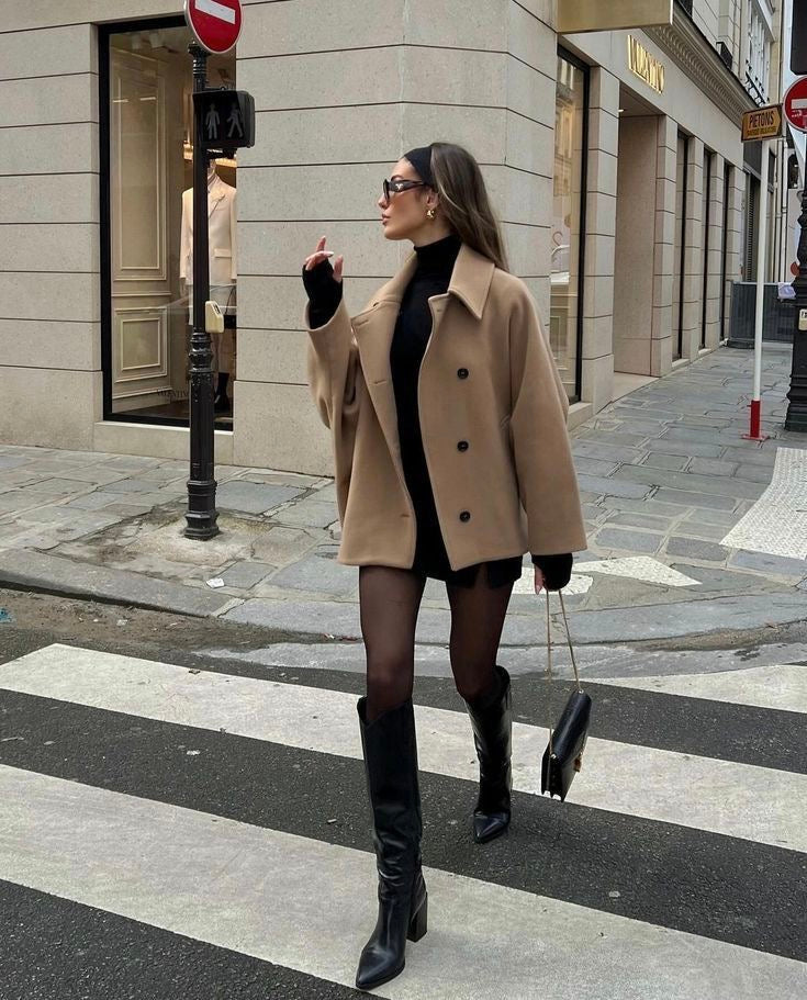 Elyse - Cappotto in maglia per uno stile autunnale senza sforzo