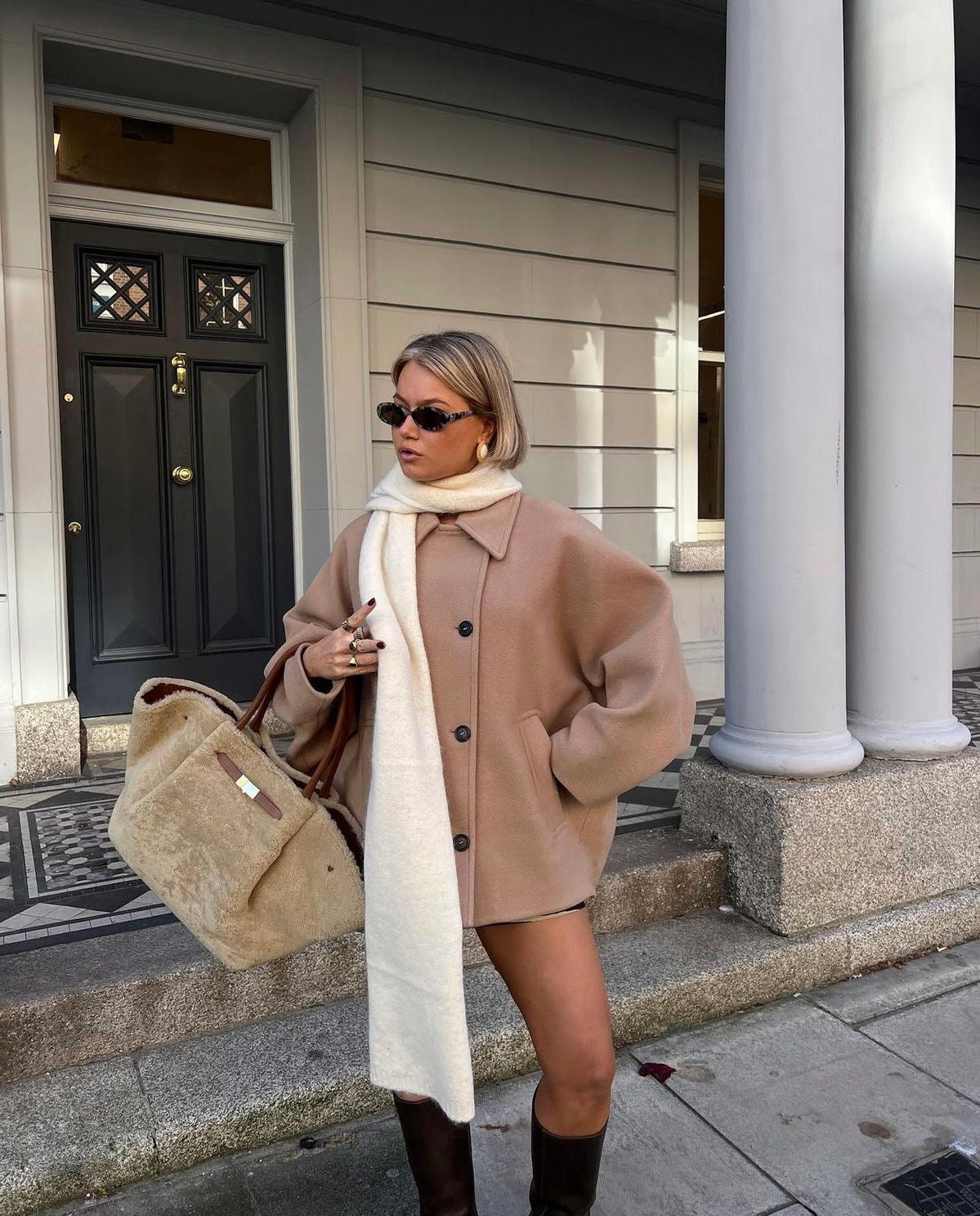 Elyse - Cappotto in maglia per uno stile autunnale senza sforzo