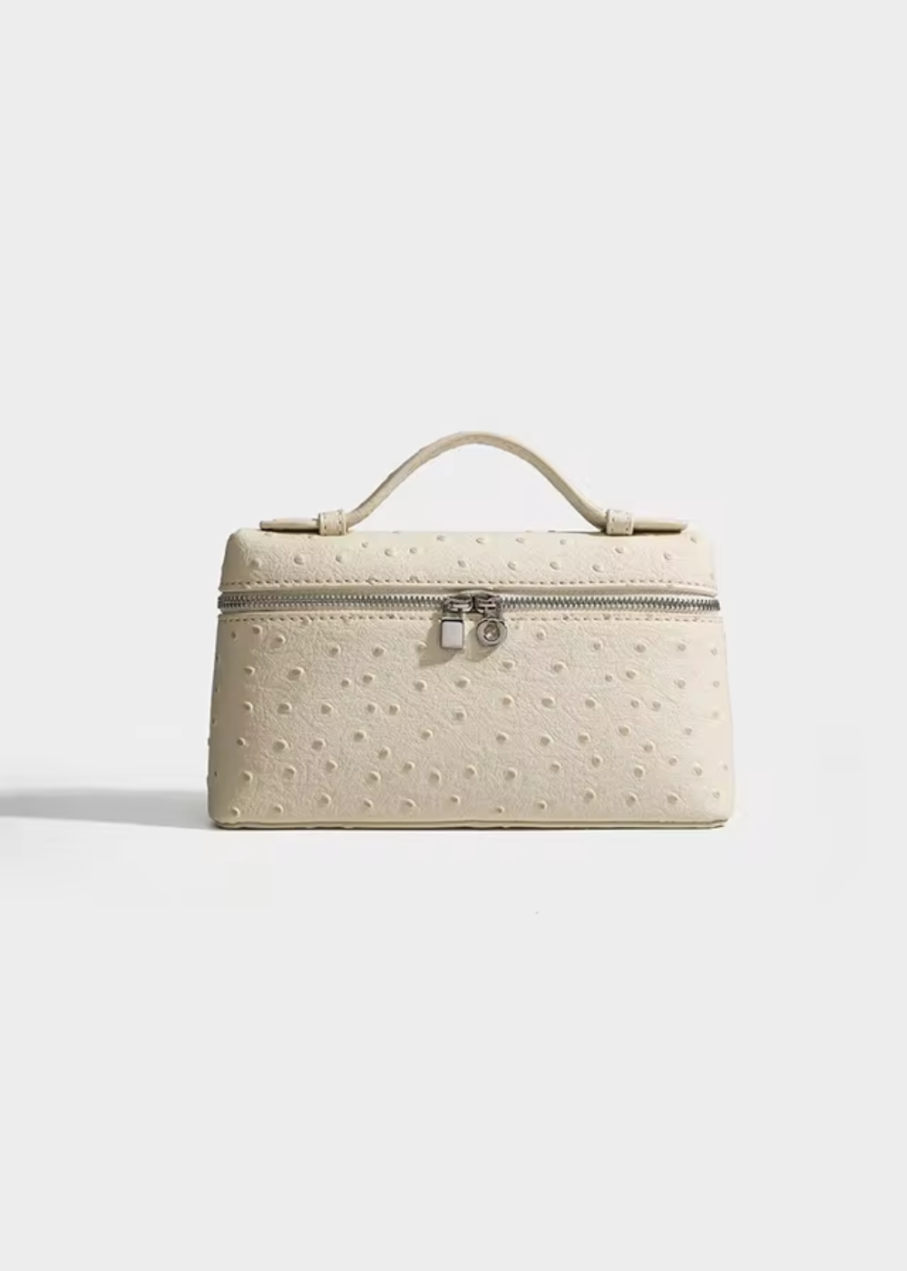 Isabella - Pochette bandoulière en autruche