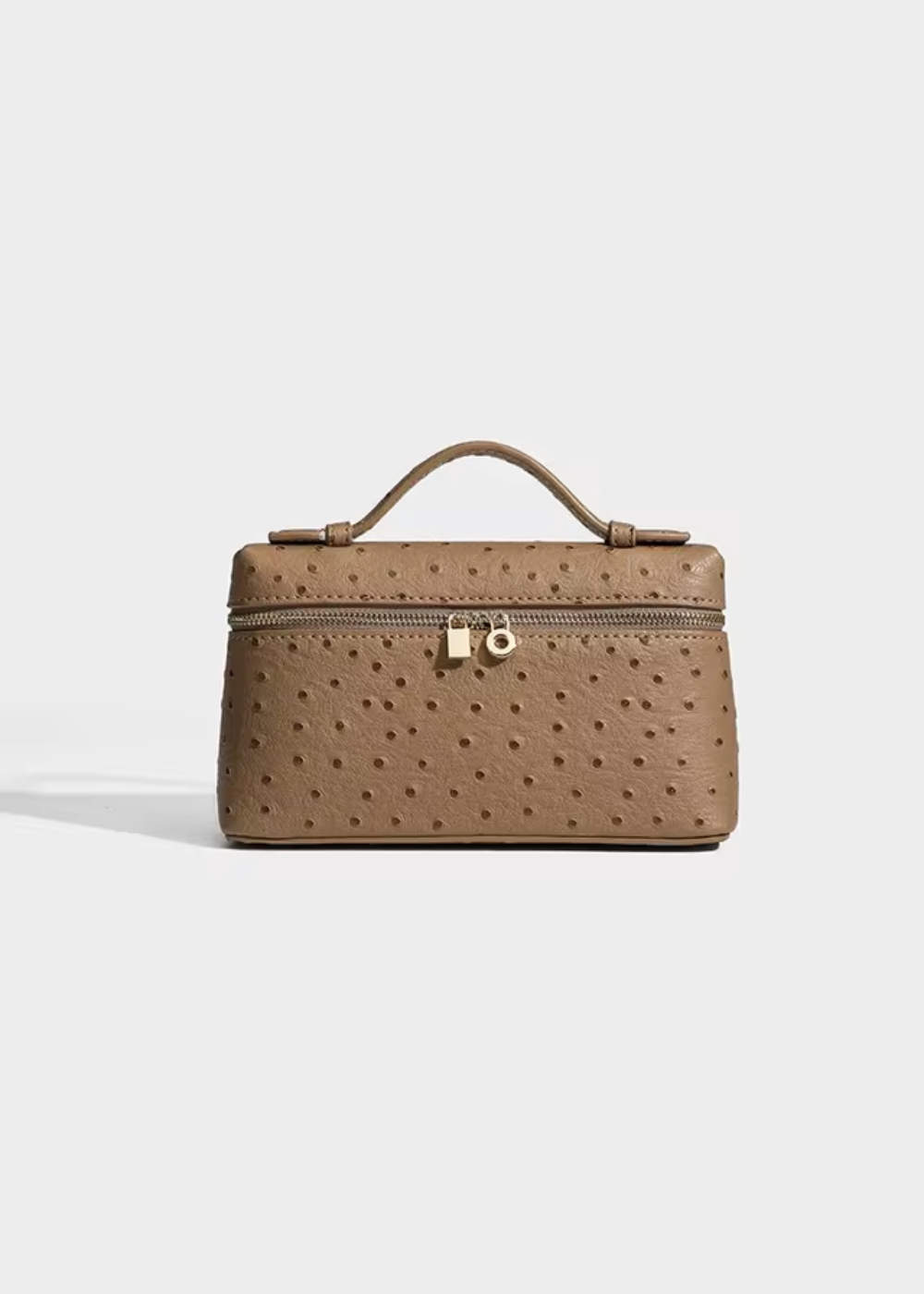 Isabella - Pochette bandoulière en autruche
