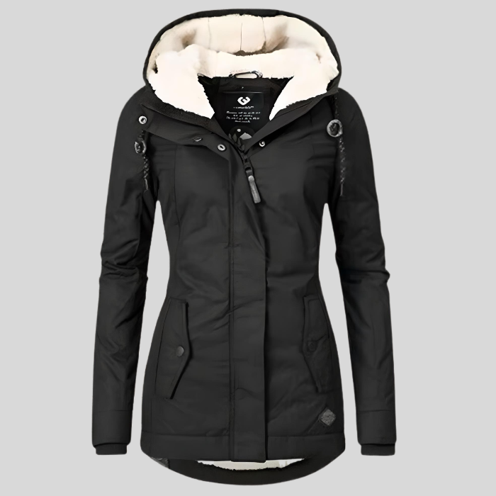 Cappotto Willow - Elegante Giacca Invernale in Misto Lana per Donna