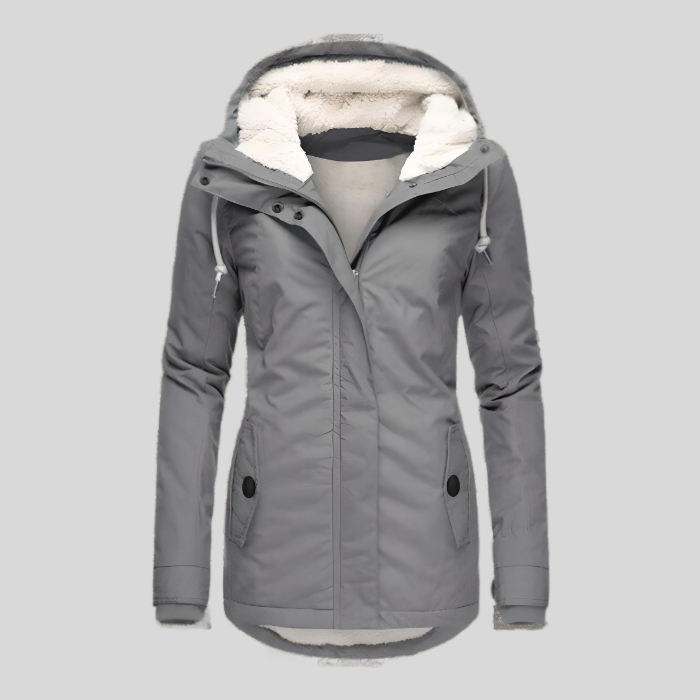 Cappotto Willow - Elegante Giacca Invernale in Misto Lana per Donna
