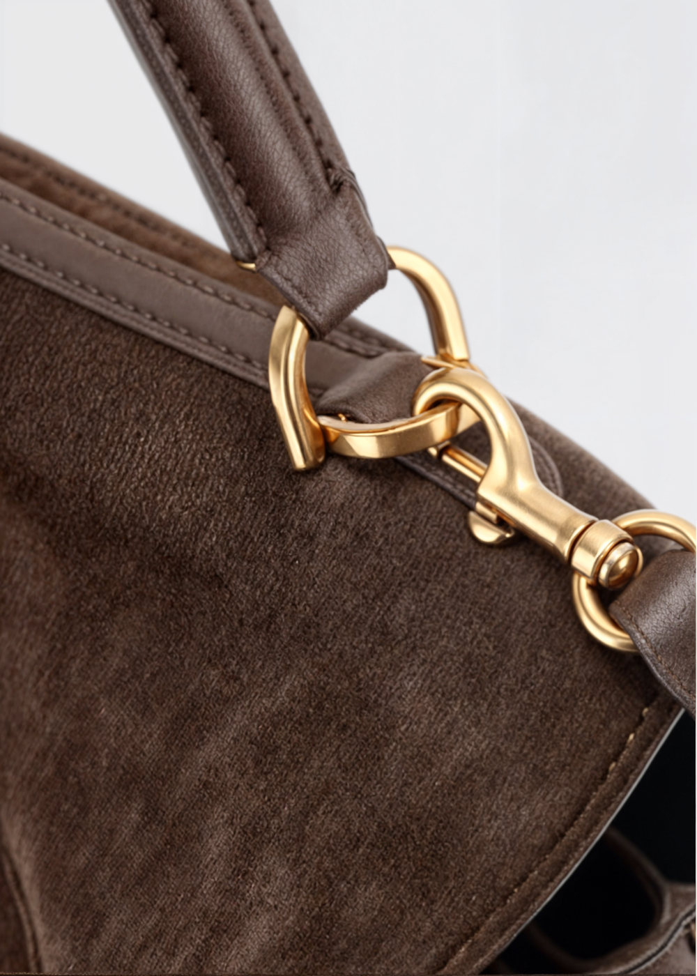 Margot - Borsa in camoscio PM