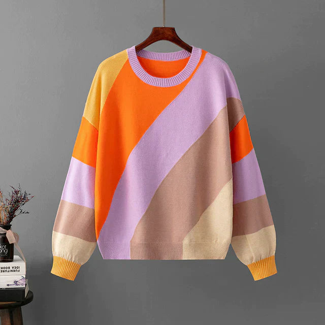 Millie - Maglione a righe colorate