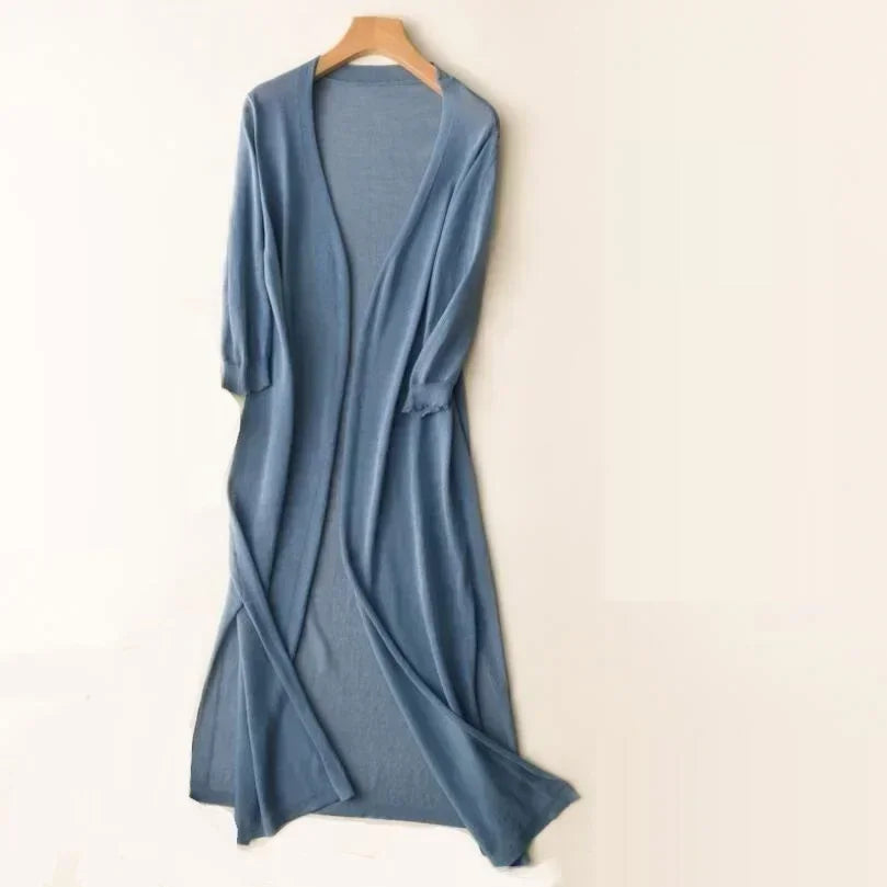 Rosaline - Cardigan lungo leggero