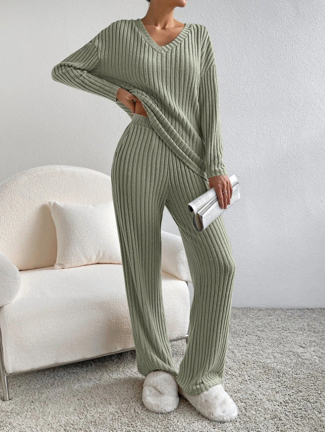 Kalani - Completo lounge in maglia a coste