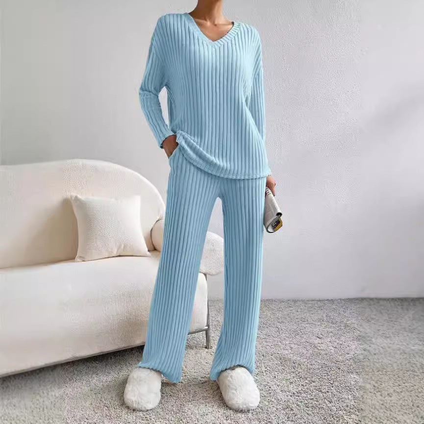 Kalani - Completo lounge in maglia a coste