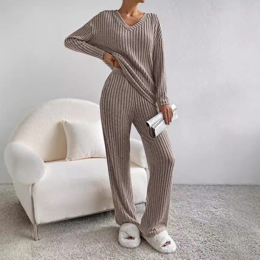 Kalani - Completo lounge in maglia a coste