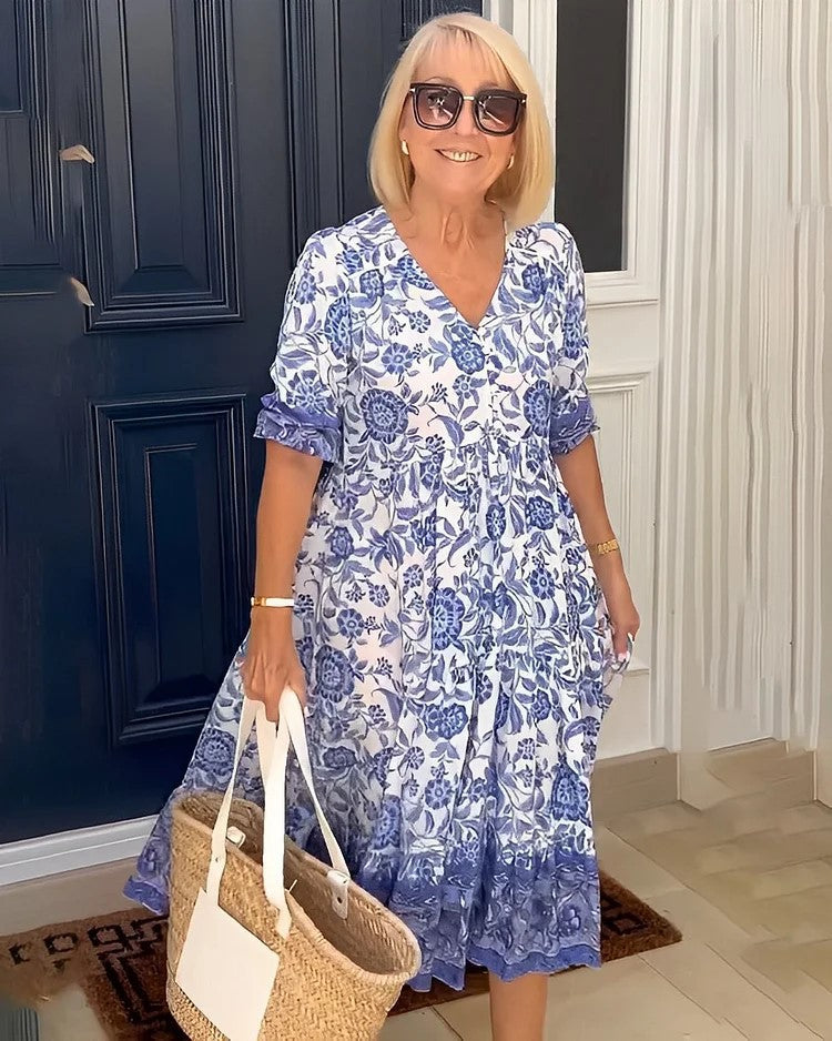 Camilla - Abito Maxi Estivo Svasato