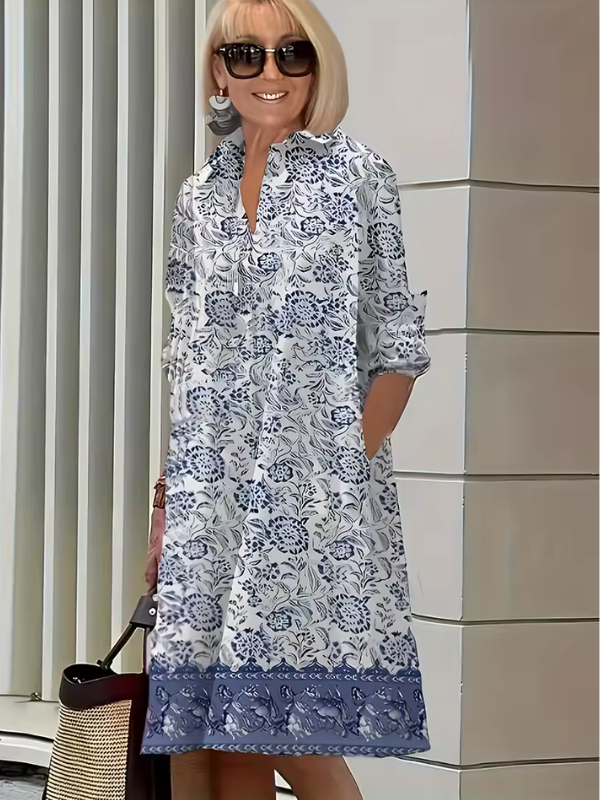 Clio - Vestito Camicia Morbido per uno Stile Casual e Versatile