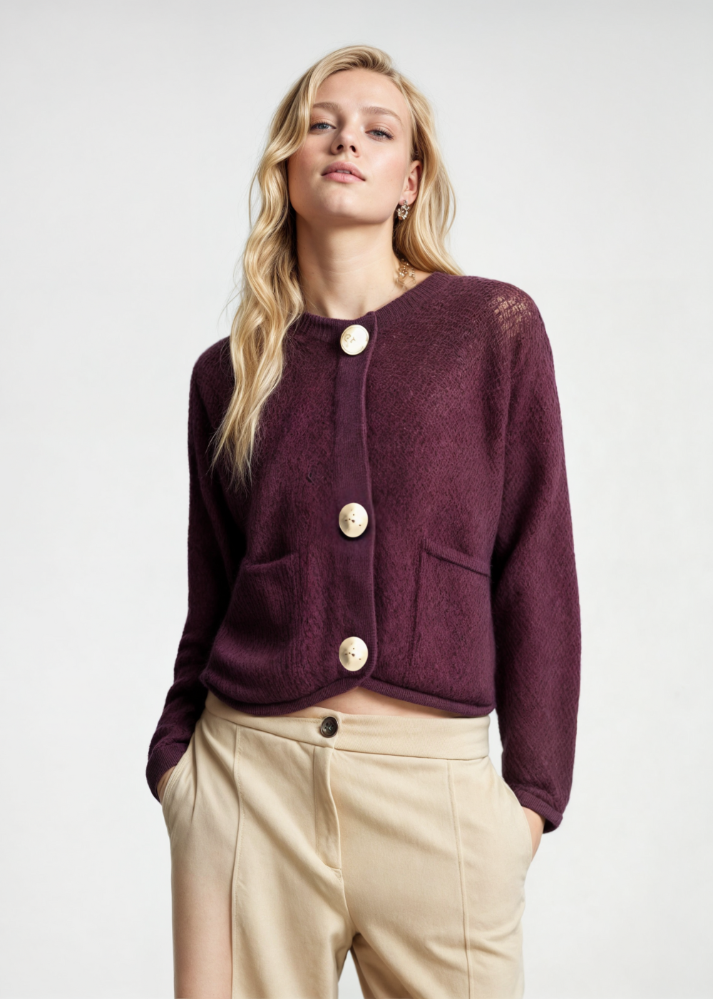 Rosalind - Cardigan a maglia