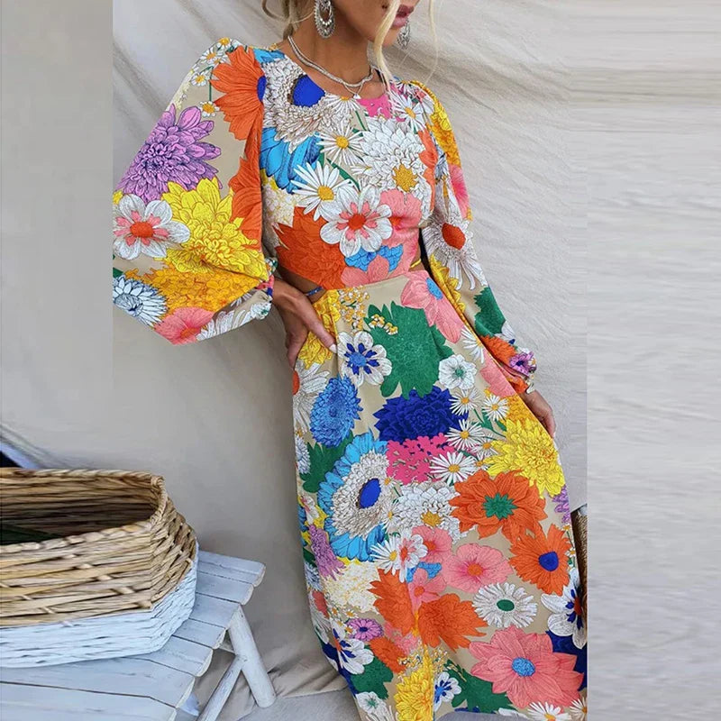 Sierra - Abito da vacanza elegante con stampa floreale