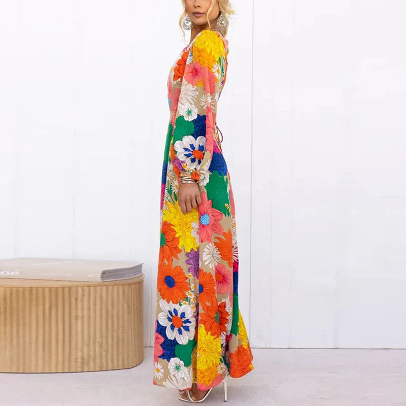 Sierra - Abito da vacanza elegante con stampa floreale