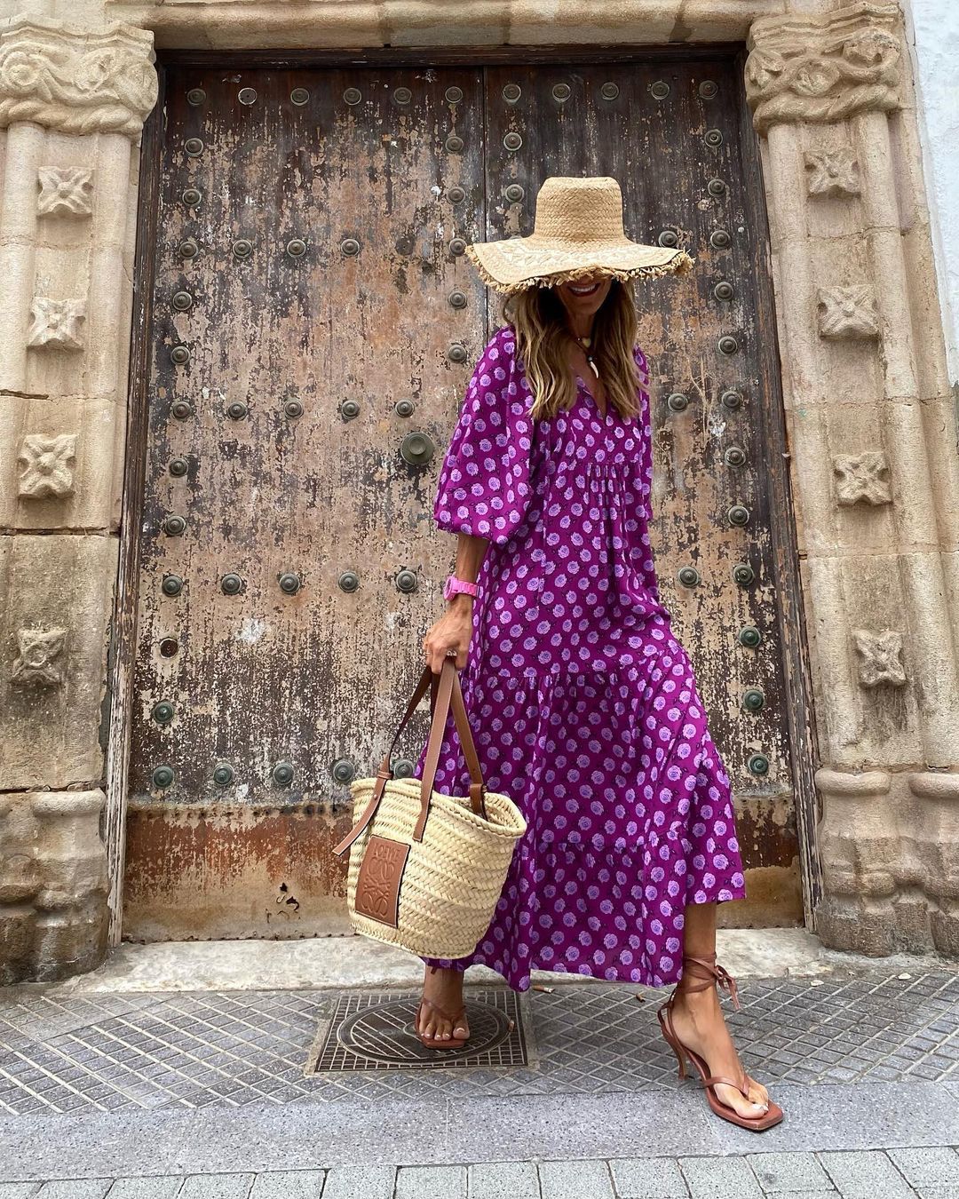 Sophia - Abito Maxi Bohemien a Vestibilità Ampia