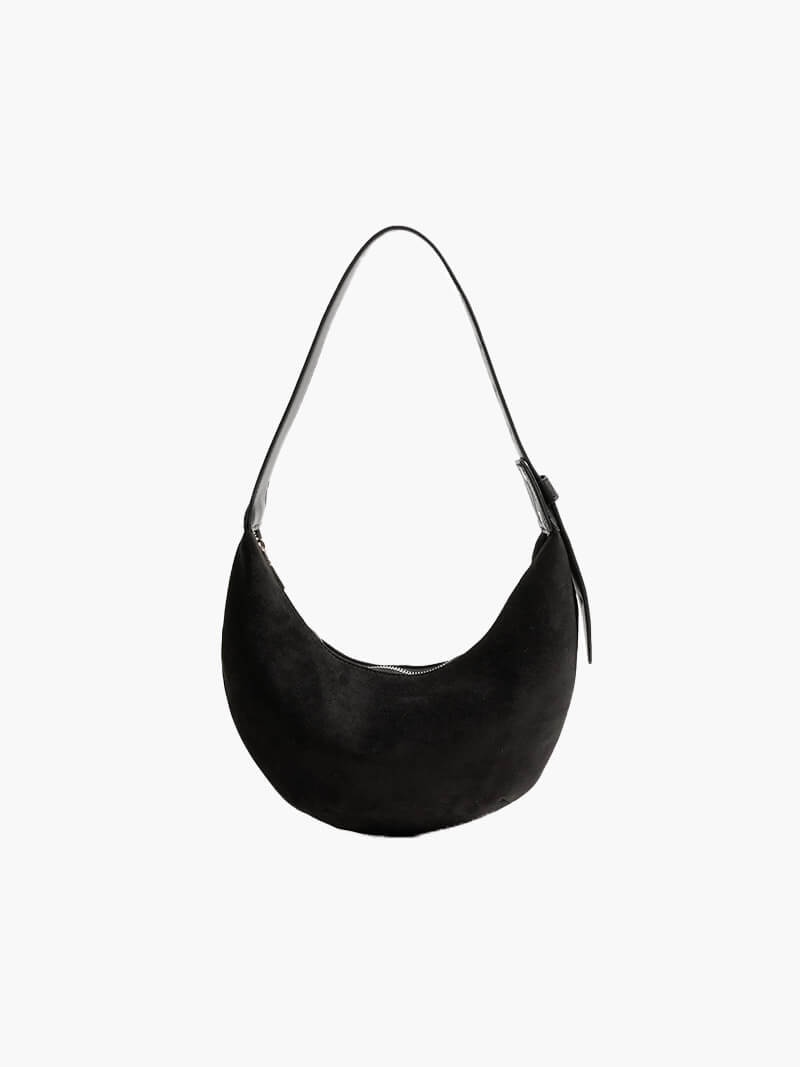 Maisie - Bolso Halfmoon de ante sintético