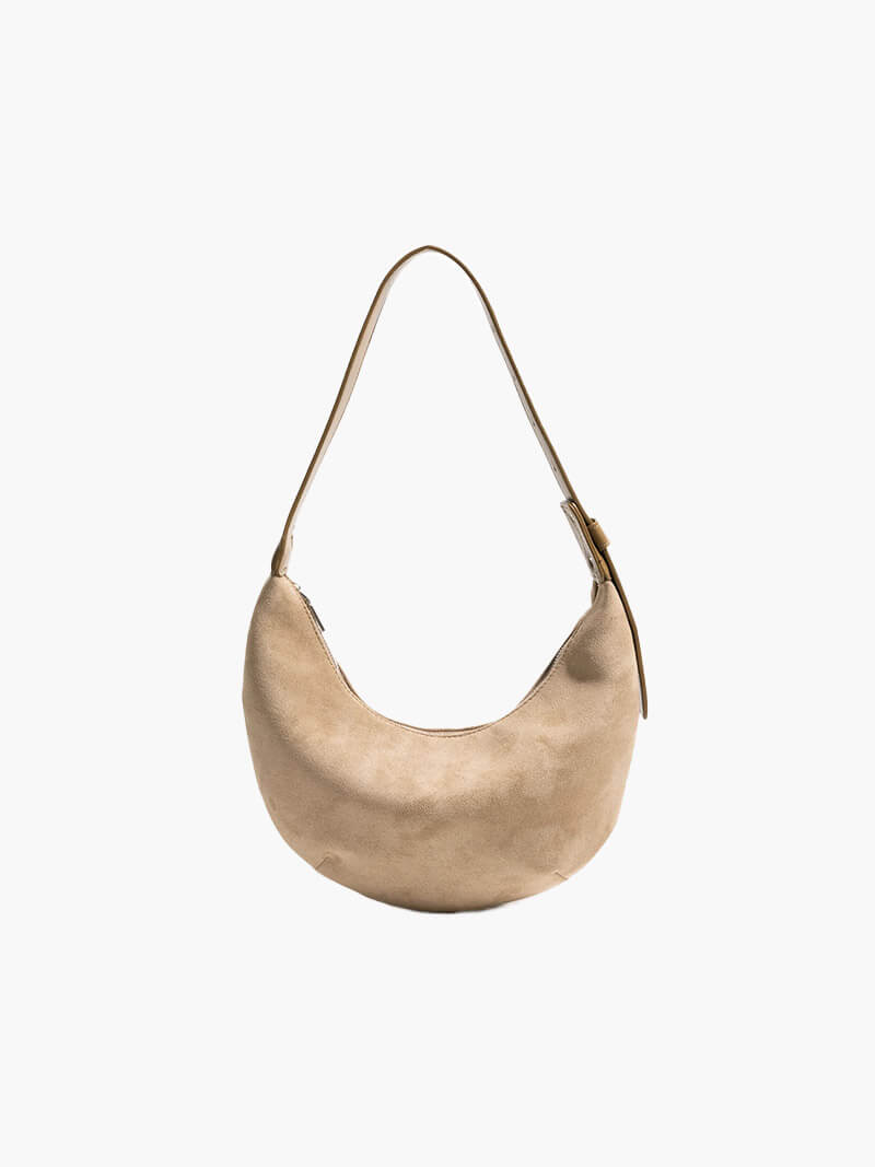 Maisie - Bolso Halfmoon de ante sintético