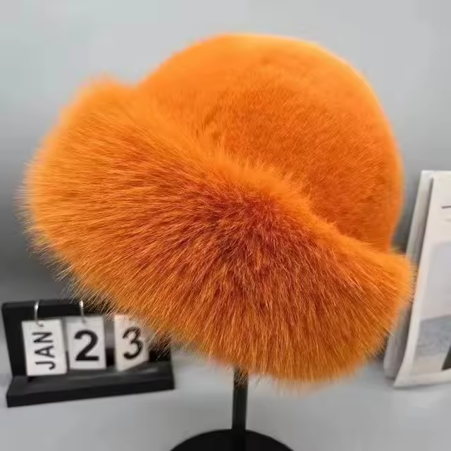 Nova - Faux Fur Winter Hat Stay Warm in Luxe Style