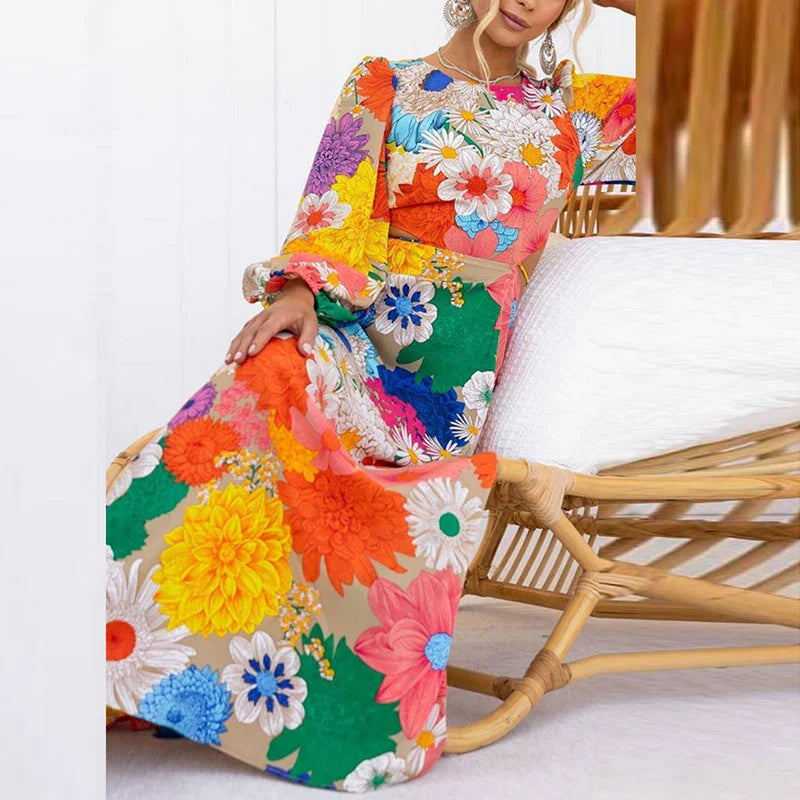 Sierra - Abito da vacanza elegante con stampa floreale