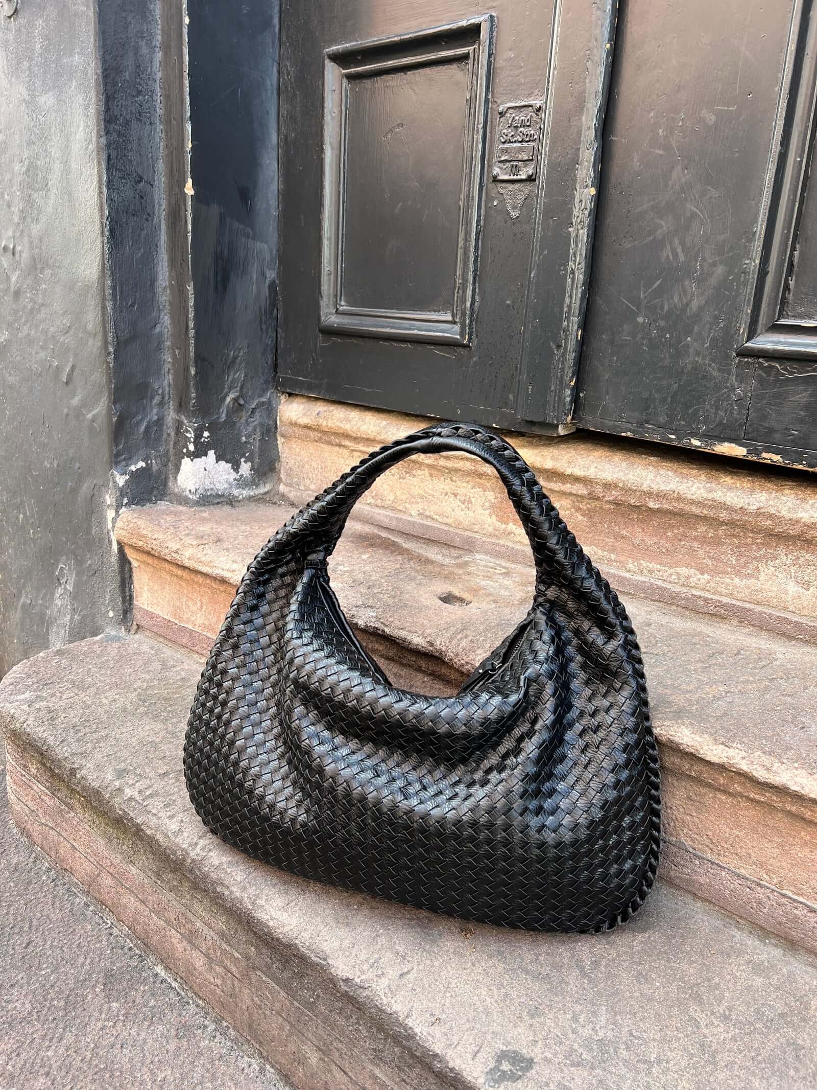 Arielle - Bolso de hombro tejido XL