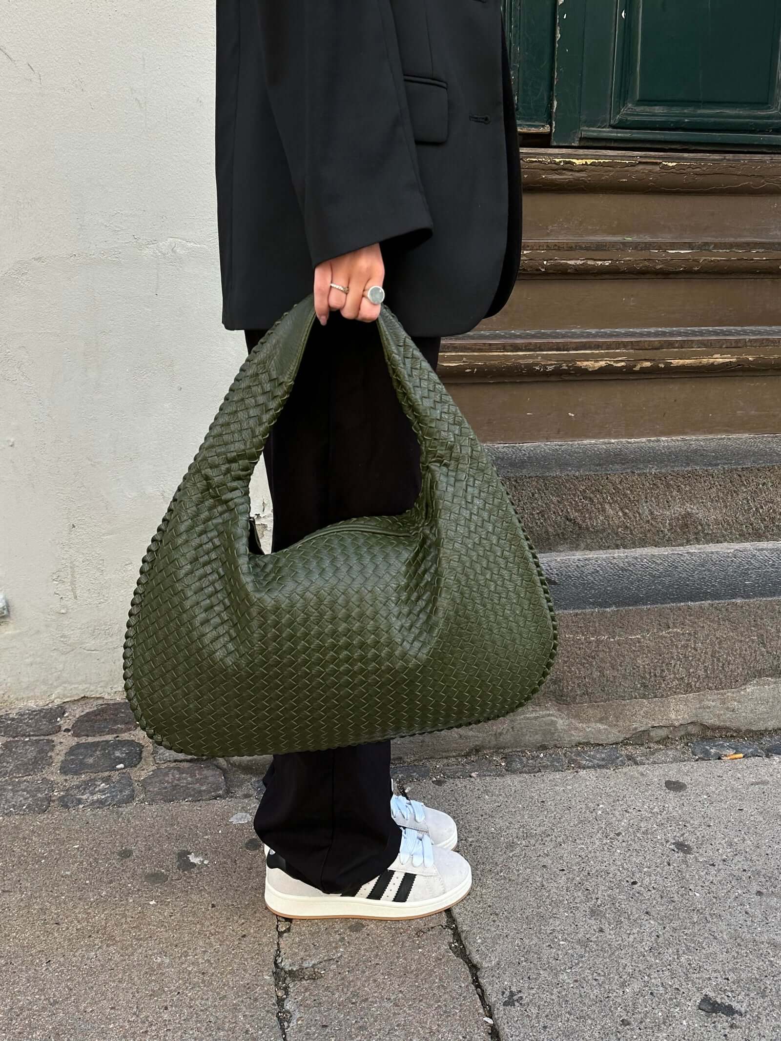 Arielle - Bolso de hombro tejido XL