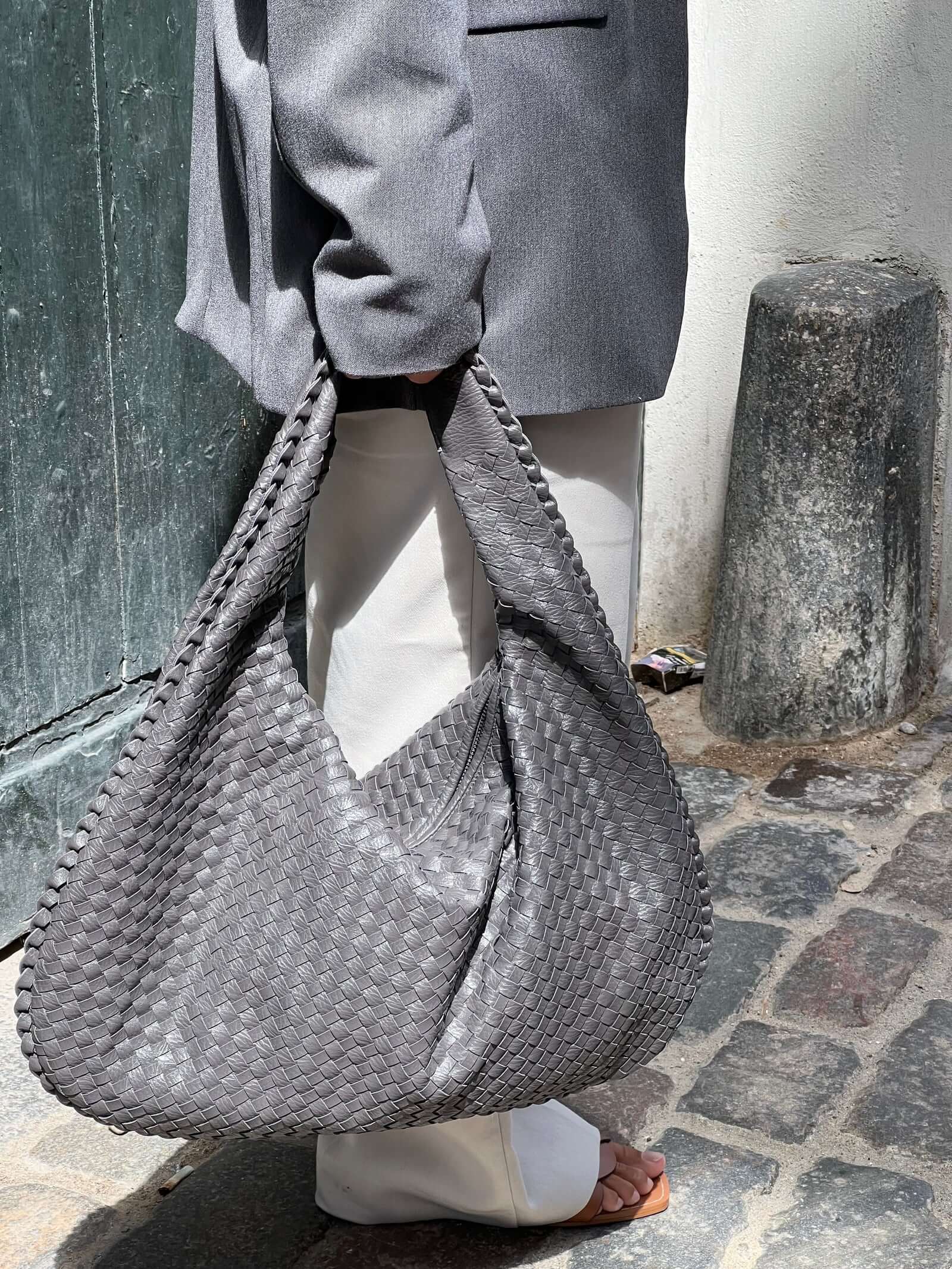 Arielle - Bolso de hombro tejido XL
