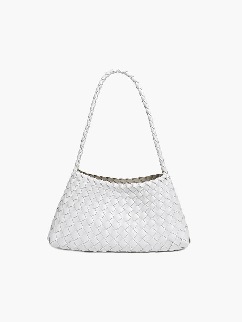 Aira - Bolso trenzado de cuero sintético