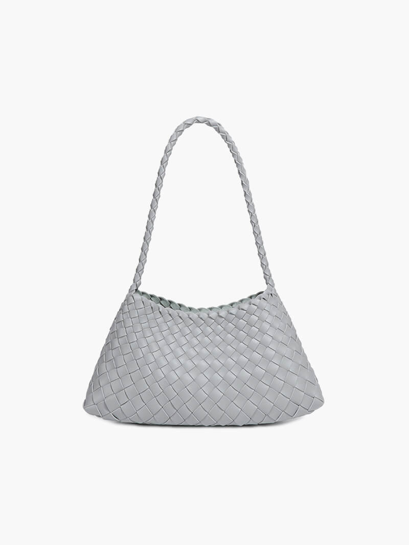 Aira - Bolso trenzado de cuero sintético