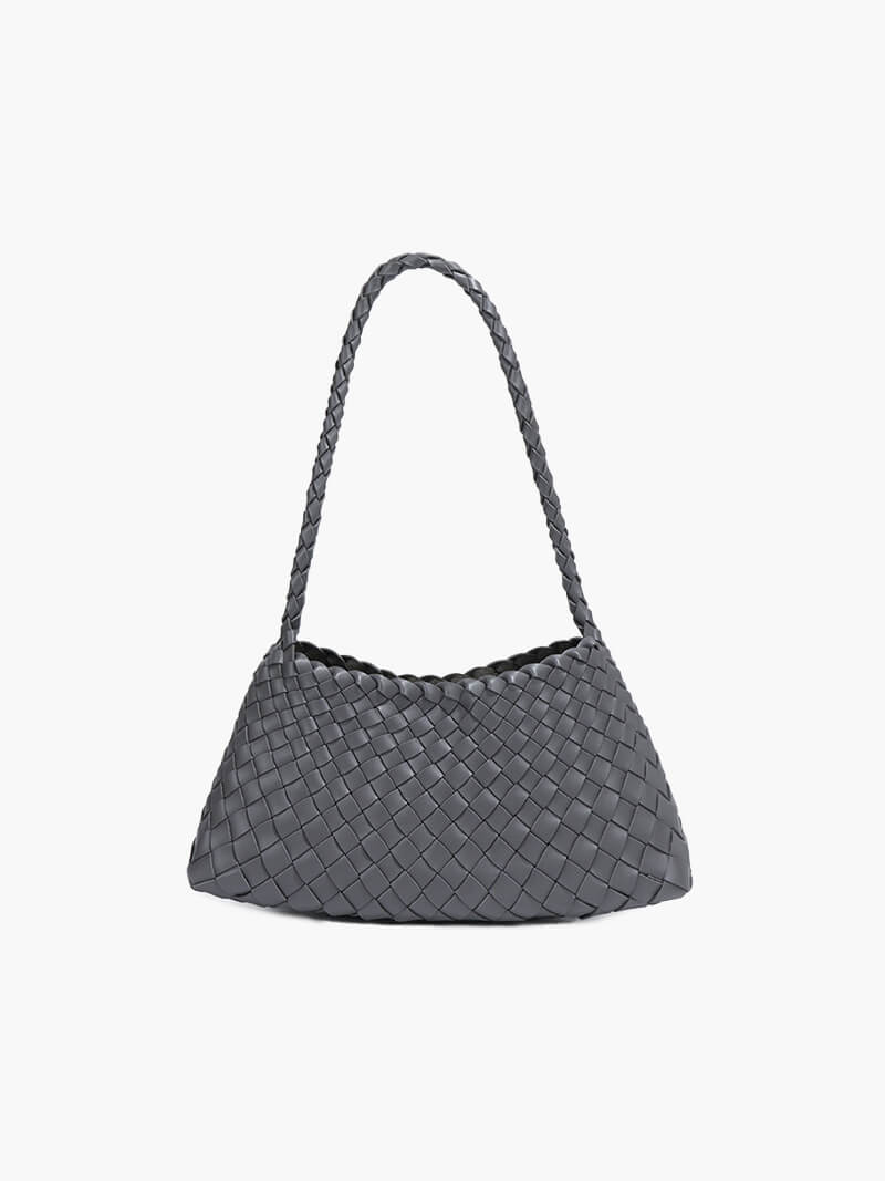 Aira - Bolso trenzado de cuero sintético