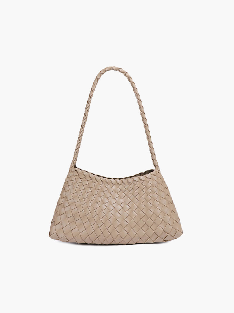 Aira - Bolso trenzado de cuero sintético