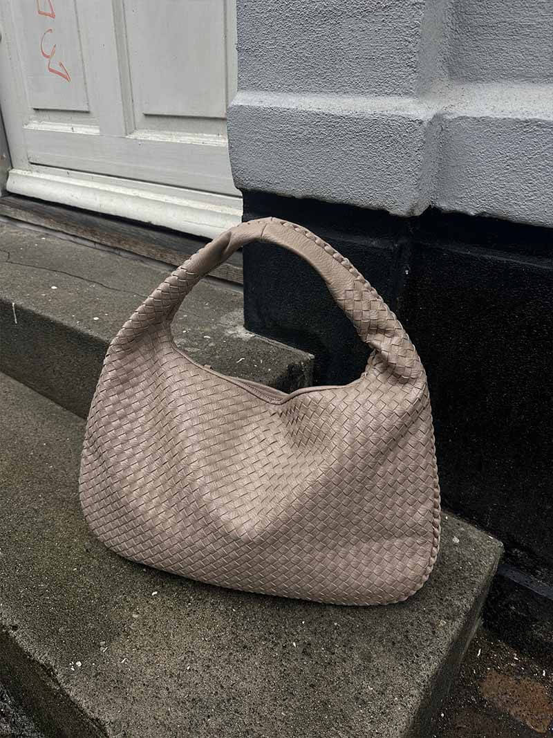 Arielle - Bolso de hombro tejido XL