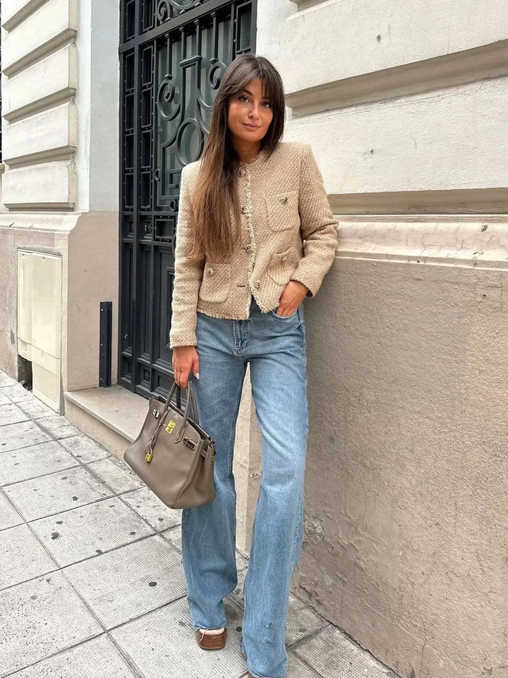 Aisha - Giacca corta in tweed