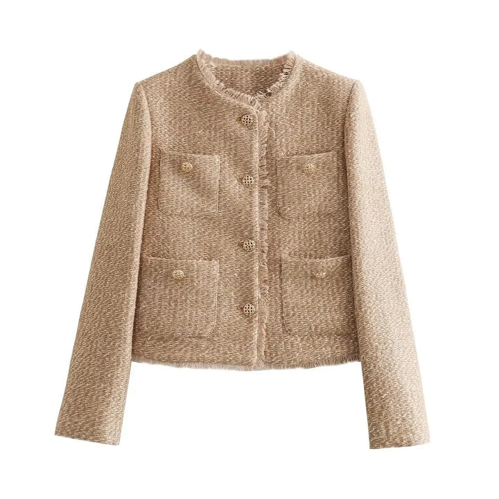 Aisha - Giacca corta in tweed