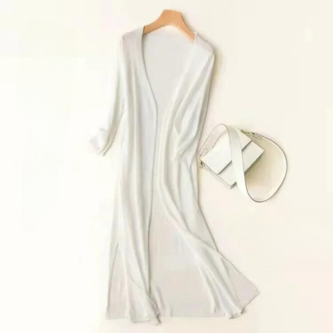 Rosaline - Cardigan lungo leggero