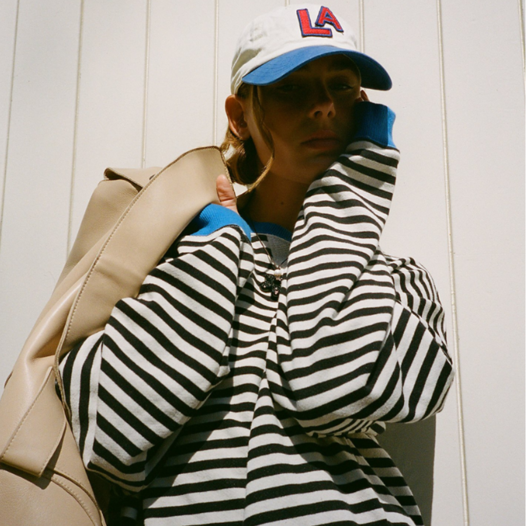Zoe - Pull rayé oversize