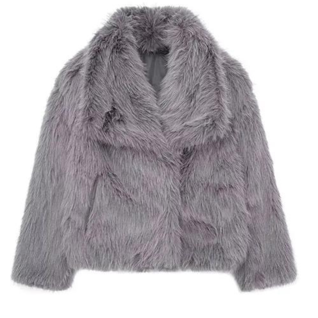 Quinn - Cappotto in pelliccia sintetica morbida