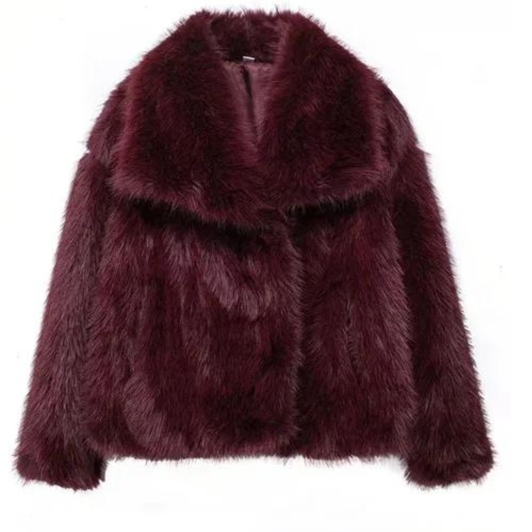 Quinn - Cappotto in pelliccia sintetica morbida