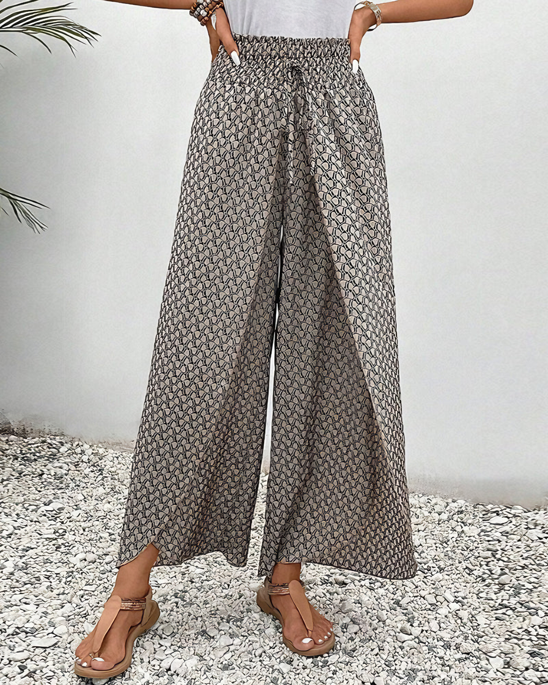 Tina - Pantalones anchos y relajados para mujer