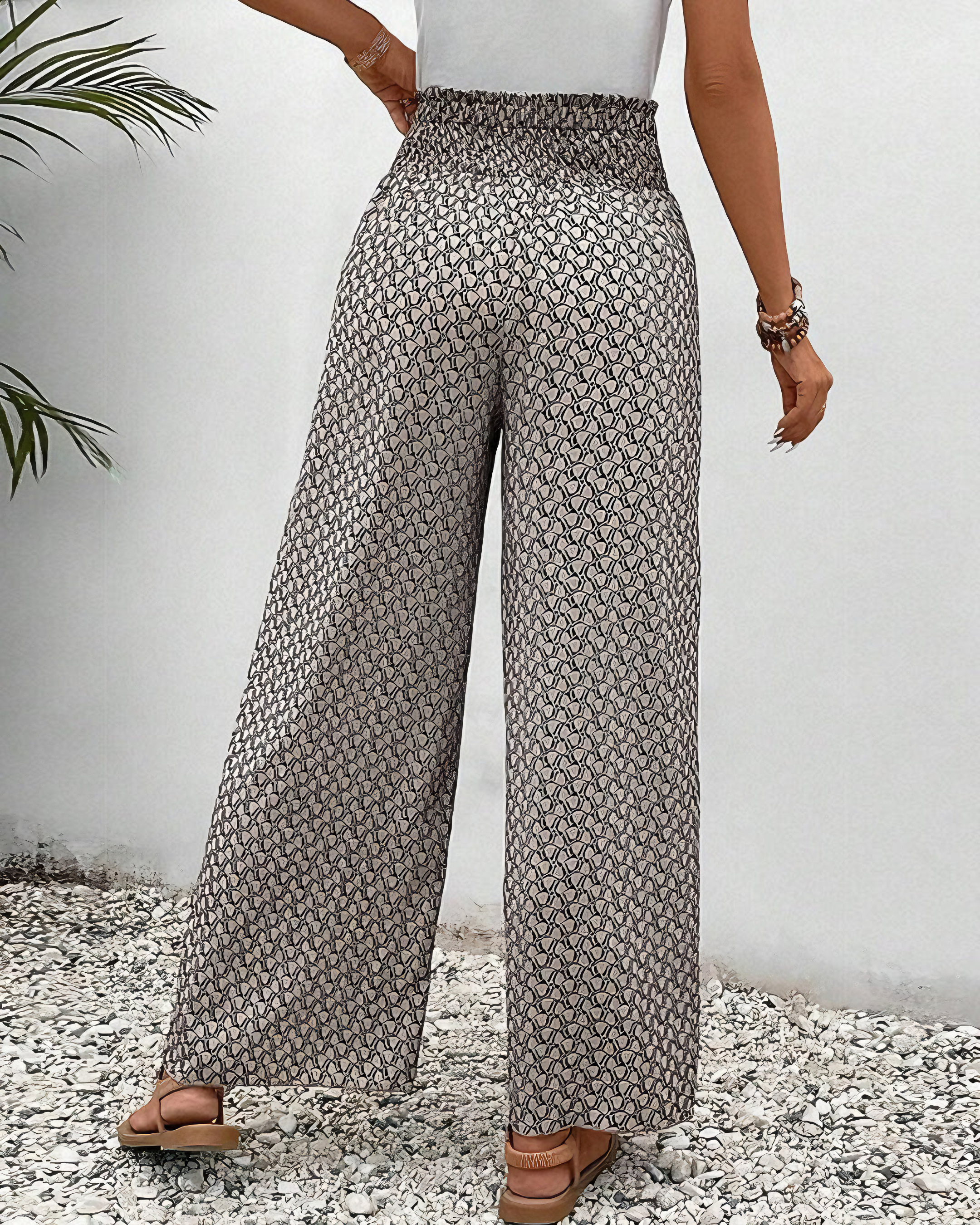Tina - Pantalones anchos y relajados para mujer
