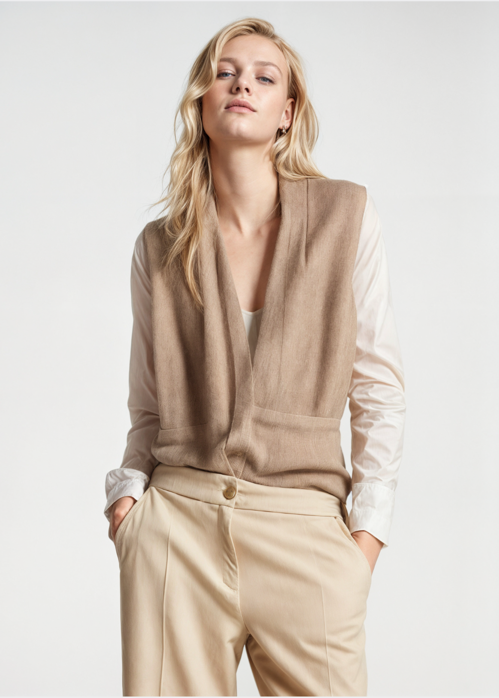 Vivienne - Gilet en cachemire