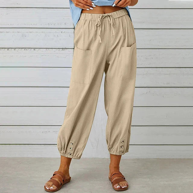 Willow - Pantalon décontracté confortable pour femmes (tailles grandes disponibles)