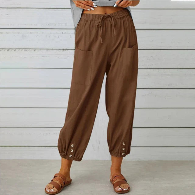 Willow - Pantalon décontracté confortable pour femmes (tailles grandes disponibles)