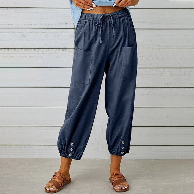 Willow - Pantalon décontracté confortable pour femmes (tailles grandes disponibles)