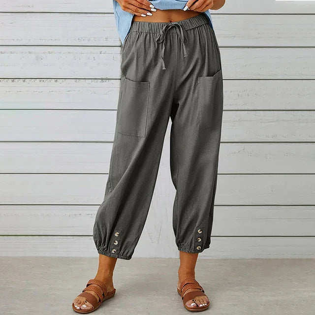 Willow - Pantalon décontracté confortable pour femmes (tailles grandes disponibles)