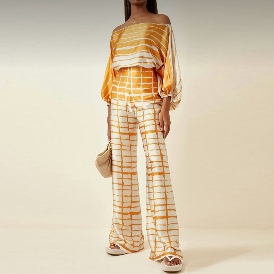 Daphne - Conjunto de verano chic de dos piezas