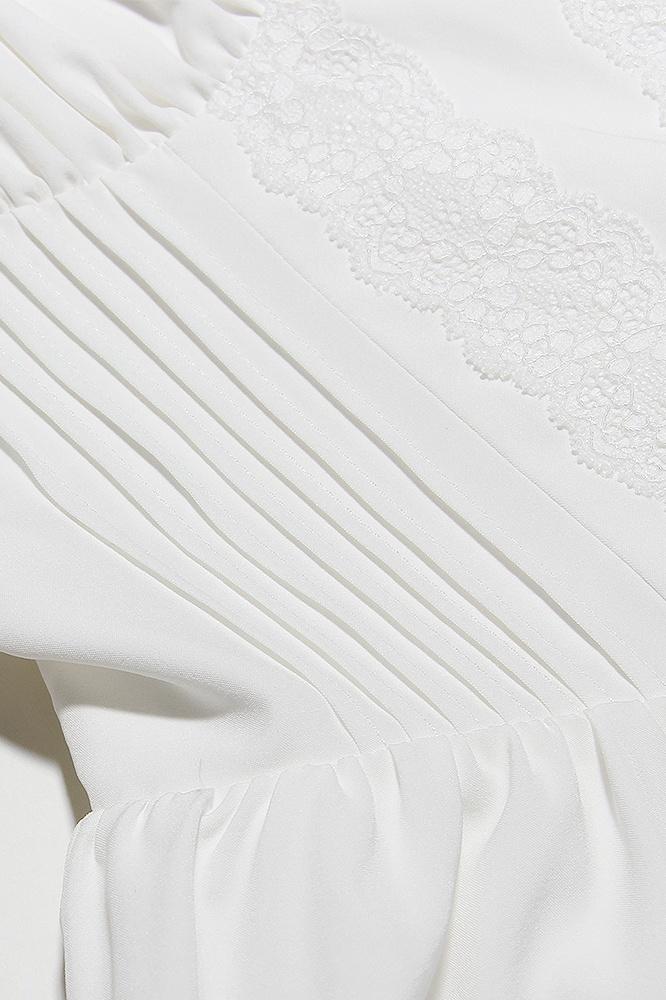 Clover - Mini Abito Corsetto Elegance in Pizzo e Raso per Cocktail
