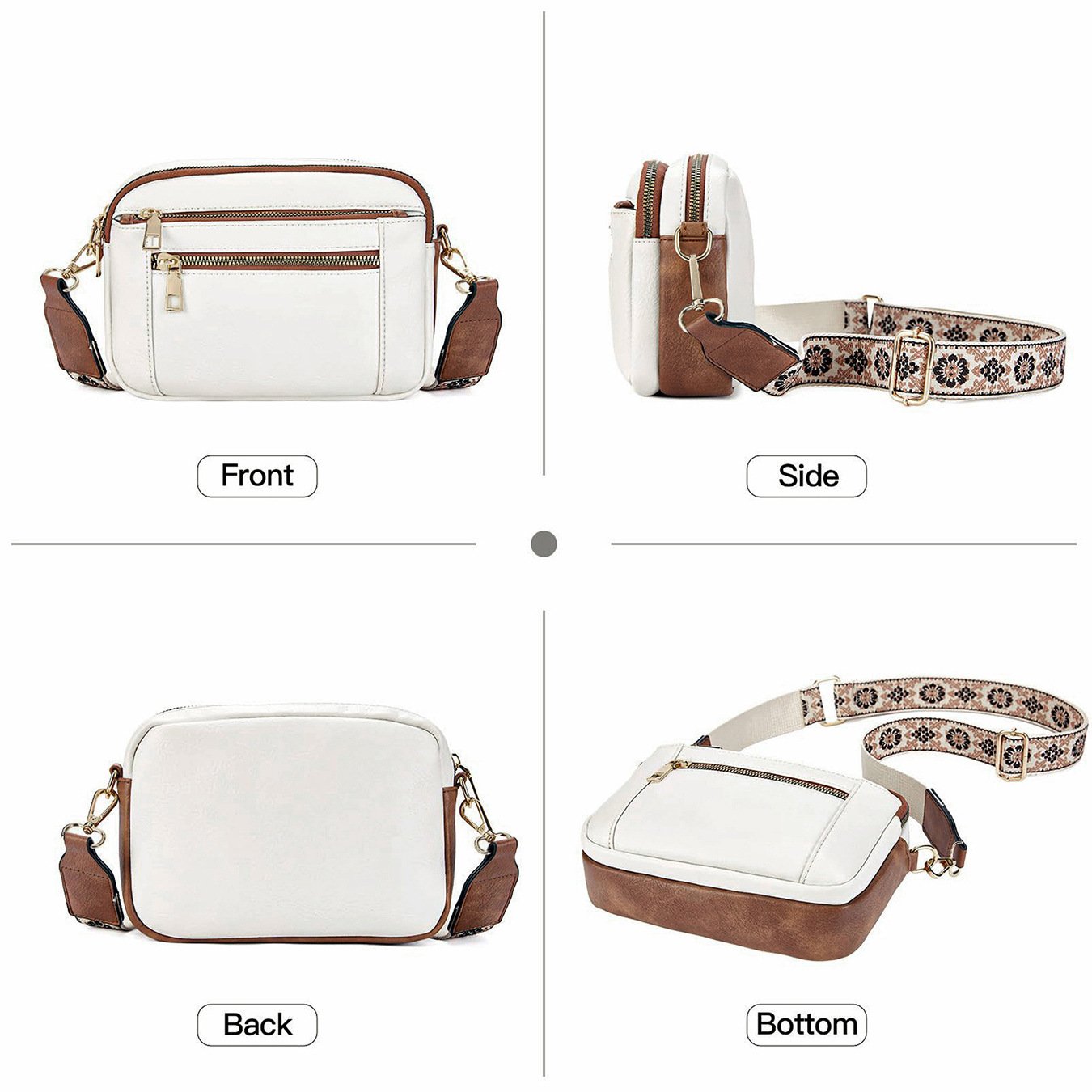 Elsie - Borsa a Spalla in Pelle Raffinata per Eleganza e Uso Quotidiano