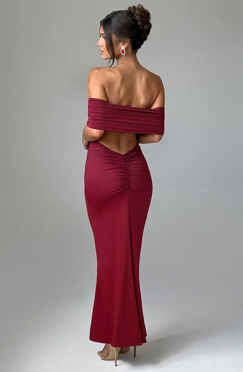 Serena - Robe longue élégante dos nu