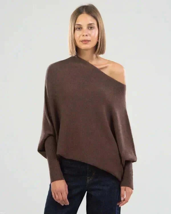 Audrey - Maglione a maglia dalla vestibilità comoda