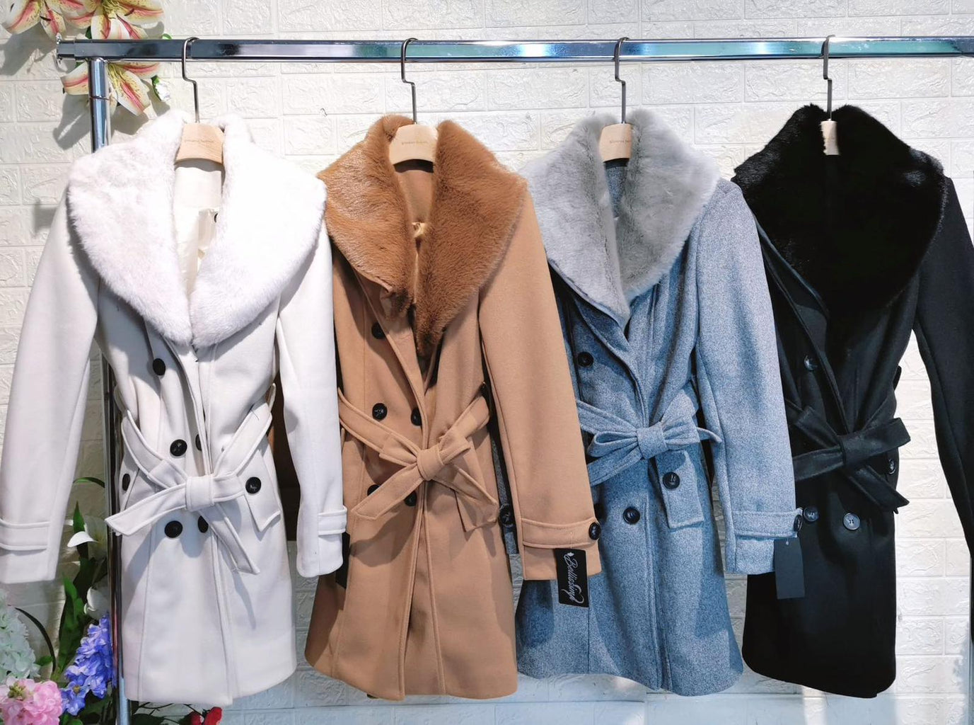Dominique - Cappotto Invernale di Lusso da Donna