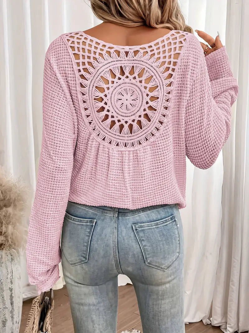 Miranda - Maglione elegante con scollo a V